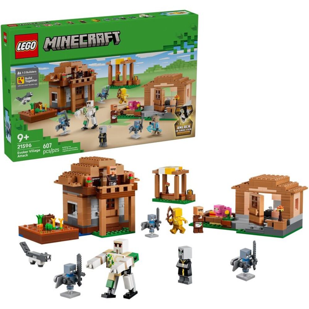 LEGO® Minecraft™ Evoker Village Attack 21596  COLLECTIBLES